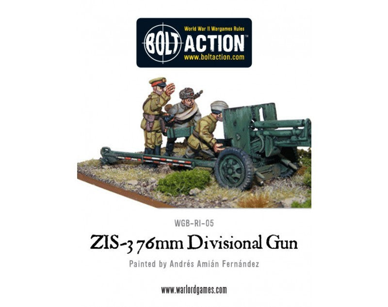 RI-23 Soviet ZIS-3 76mm Divisional Gun