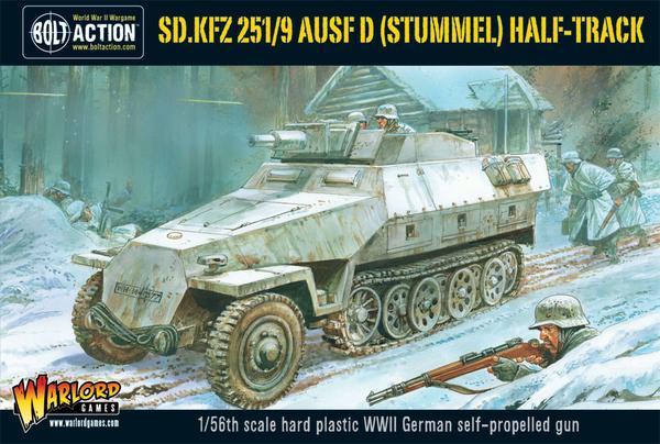 Sd.Kfz 251-9 Ausf D Stummel half-track