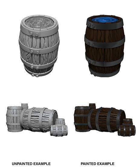 Barrel & Pile of Barrels