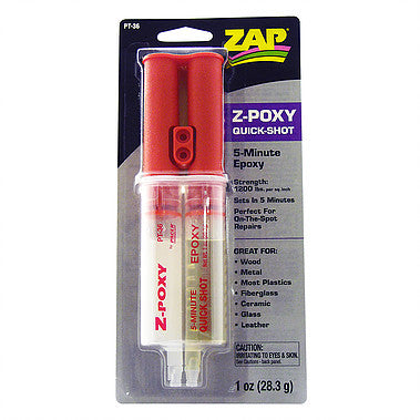 Z-Poxy 5min Epoxy Resin - Syringe