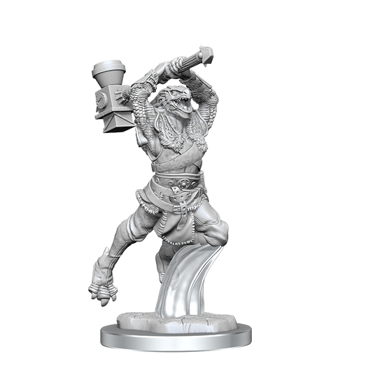 Ravenite Half-Dragon Barbarian Female